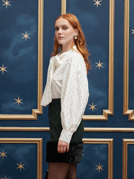 Rosetta Jacquard Bow ブラウス – Sister Jane (Japan) Rosetta Jacquard Bow ブラウス – Sister Jane (Japan)
