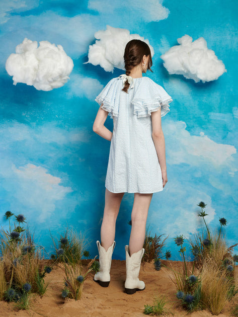 安いそれに目立つ Nevada (Japan) Jane Sister – ミニワンピース Gingham ワンピース