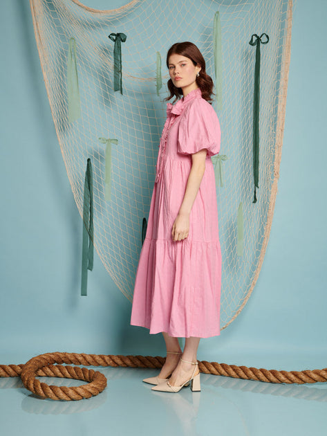 sister jane drop Bow ミディワンピース Onda Bow ミディワンピース – Sister Jane (Japan)