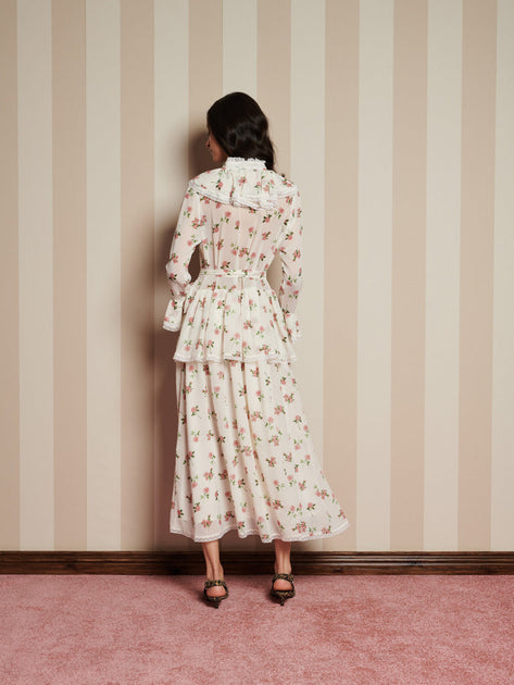 chesty Sister jane フローラルロングワンピース サイズ0 Bay Flora マキシワンピース – Sister Jane (Japan)