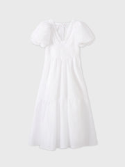 Yarrow Midi Ivory ワンピース
