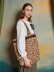 Cameron Leopard トートバッグ