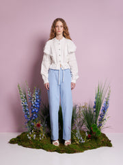 Sweet Pea Ruffle ブラウス