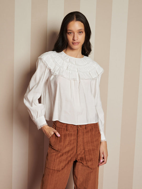 【美品】sister janeギンガムチェック フリル　クロップド　タンク Lavender Gingham Cropped トップス – Sister Jane (Japan)