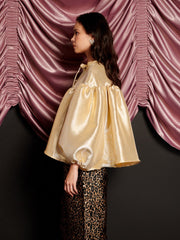 Shimmy Bow Blouse Golden / Z