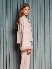 Wonder Stripe Blouse Dusty Pink / Z