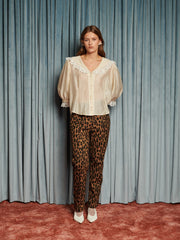 Silken Collar ブラウス