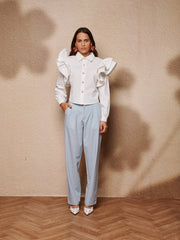 Afterglow Ruffle ブラウス