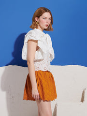 Sofia Bow Blouse White / Z