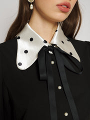 Margaux Bow Blouse Black / Z