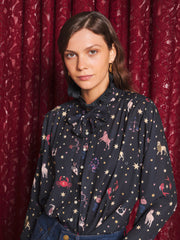 Tarot Reader Blouse Black / Z