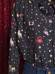 Tarot Reader Blouse Black / Z