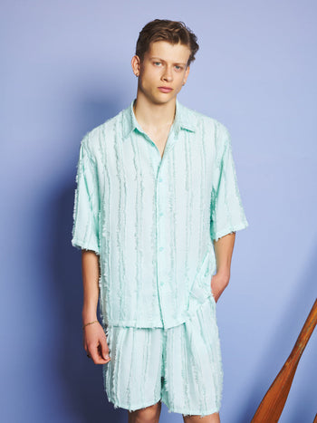 Davy Frayed Boxy シャツ