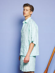 Davy Frayed Boxy シャツ