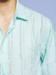 Davy Frayed Boxy シャツ