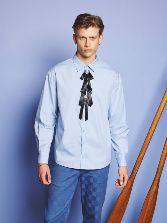 シスター ジェーン チェリー トリム シャツ in ブルー 楽天市場】【sister jane】 Penny Stripe Shirt シスター