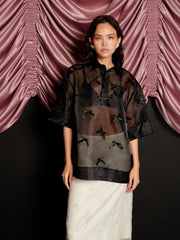 Blaise Bows Polo Shirt Coal Black / Z