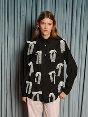 Gibson Lace Bow シャツ