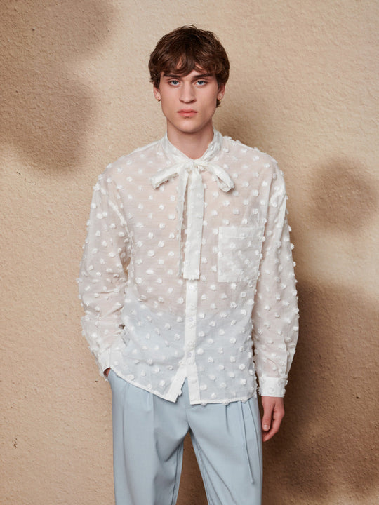 Orin Spot Bow シャツ