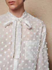 Orin Spot Bow シャツ
