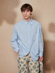 Ellis Embellished Drawstring シャツ