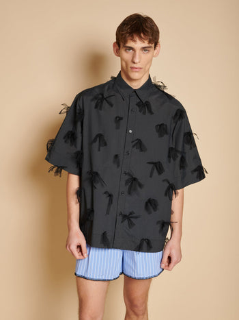 Nilsson Trimmed Boxy シャツ
