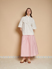 Elin Boxy Shirt Pink Ditsy / Z