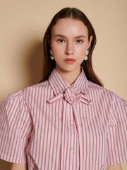 Marta Stripe Boxy シャツ