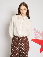 Théodore Ruffle Shirt Ivory Cream / Z