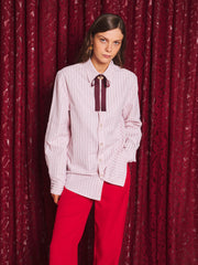 Opal Stripe Shirt Baby Pink / Z
