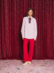 Opal Stripe Shirt Baby Pink / Z