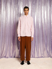 Dex Ruffle Stripe シャツ