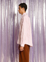 Dex Ruffle Stripe シャツ