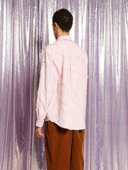 Dex Ruffle Stripe シャツ