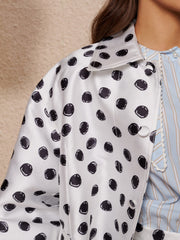 Illume Spot Coat Black Spot, Ivory / Z