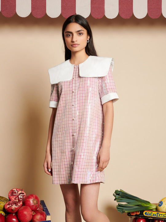 新品登場 ワンピース sister jane GoldenFableJacquardMiniDress