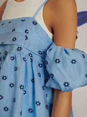 Ditsy Daisy Off Shoulders ミディワンピース