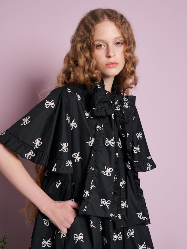 Rose Bells Jacquard Bow ワンピース – Sister Jane (Japan)