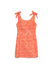 Neroli Bow Jacquard ミニワンピース