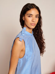 Cielo Mini Dress Ocean Blue / Z