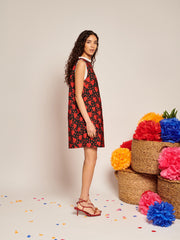 Mon Coeur Jacquard Mini Dress Black Heart / Z