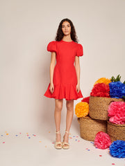Pepper Ruffle ミニワンピース