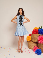 Feria Ruffle ミニワンピース
