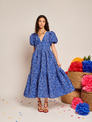 Luna Jacquard ミディワンピース