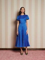 Oriel Jacquard ミディワンピース
