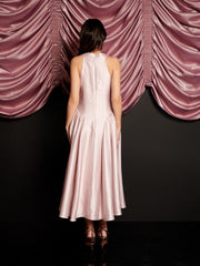 Muse Taffeta Midi Dress Pale Pink / Z