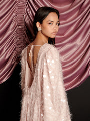 Teese Sequin Mini Dress Nude Pink / Z