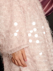 Teese Sequin Mini Dress Nude Pink / Z