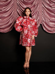 Dolly Jacquard ミニワンピース