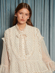 Fanciful Mini Dress Cream Ivory / Z